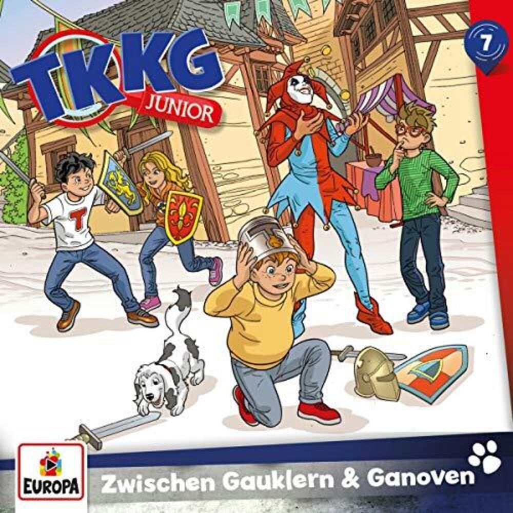 TKKG Junior - 007/Zwischen Gauklern Und Ganoven [CD]