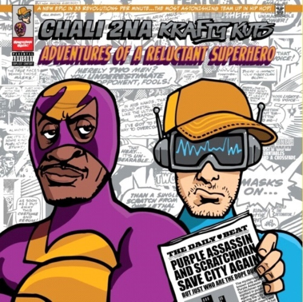 Chali 2na / Krafty Kuts - Adventures Of A Reluctant Superhero [CD]