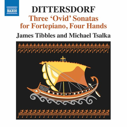 James Tibbles - Three Ovid Fortepiano Sonatas for Four Hands [CD]