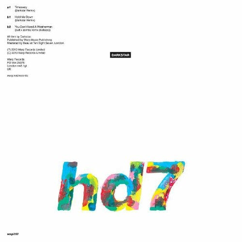 Darkstar - Hd7 - Vinyl Record