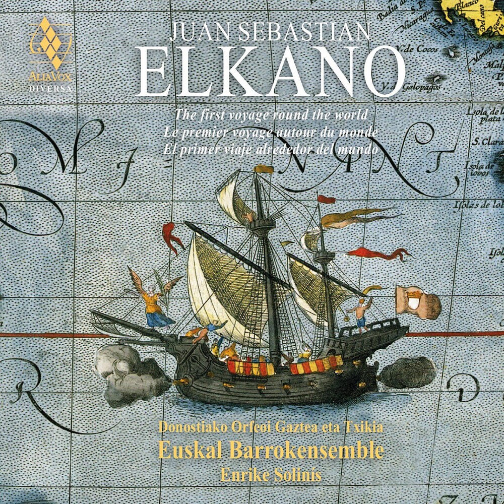 Euskal Barrokenensemble / Solinis,Enrike - Juan Sebastian Elkano - The First Voyage Around The World [CD]