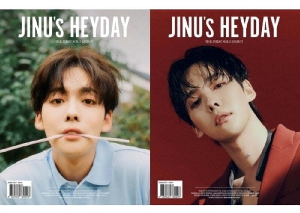 Jinu - Jinu's Heyday (incl. 128pg Photobook, 48pg bonus Book, 5 x Clear PhotoCards, Folded Poster + Sticker) [CD]
