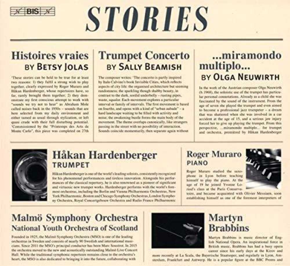 Beamish / Hardenberger / Brabbins - Stories / Trumpet Concertos [CD]
