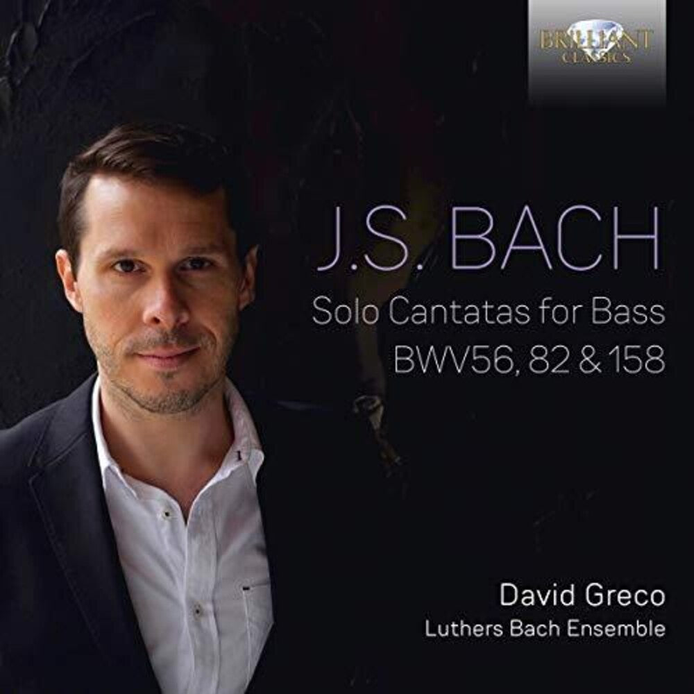 J Bach S / Greco - Solo Cantatas for Bass [CD]