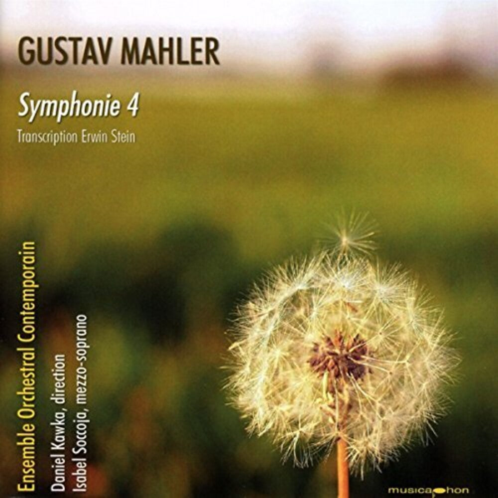Mahler / Ensemble Orchestral Contemporain / Kawka - Symphony 4 [CD]