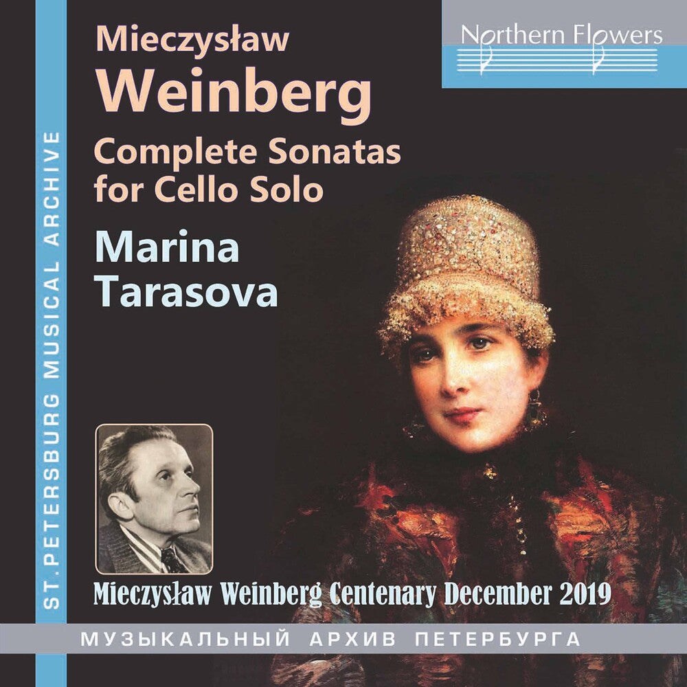 Marina Tarasova - Weinberg: Complete Sonatas for Cello Solo [CD]
