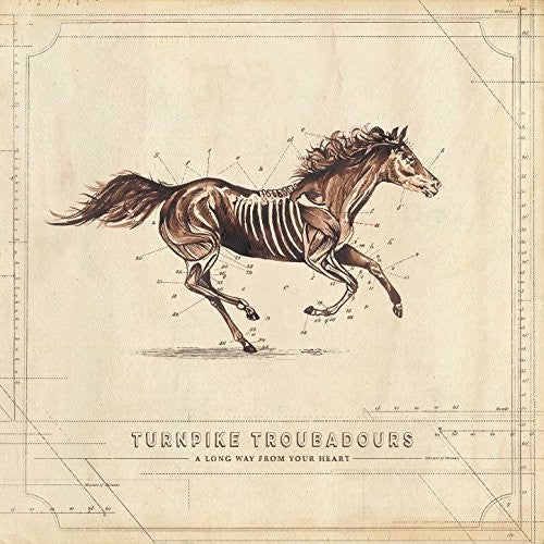 Turnpike Troubadours - A Long Way From Your Heart [LP] Vinyl Record