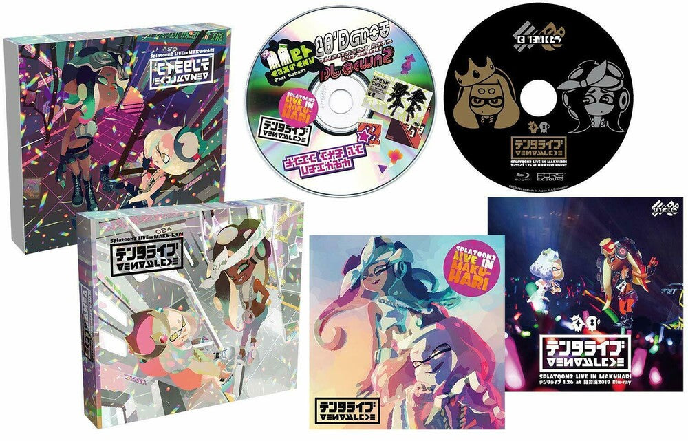 Tentakuruzu Bonus Track Ltd Wbr Jpn - Splatoon2 Live In Makuhari Tenta Live (Limited BD Edition) [CD]