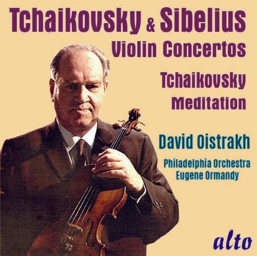 David Oistrakh / Philadelphia Orchestra - Tchaikovsky & Sibelius Violin Concertos Meditation from Souvenir d'un [CD]