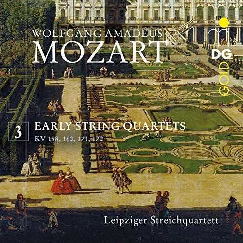 Mozart / Leipzig String Quartet - Early String Quartets 3 [CD]