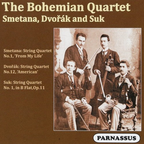 Bohemian String Quartet - The Bohemian String Quartet Plays Smetana Dvorak and Suk [CD]