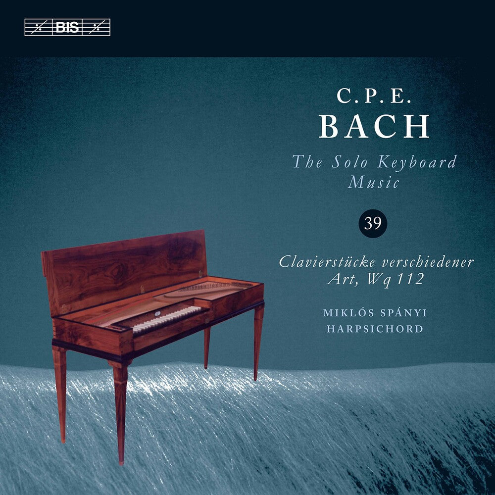 C Bach PE / Spanyi - Solo Keyboard Music 39 [CD]