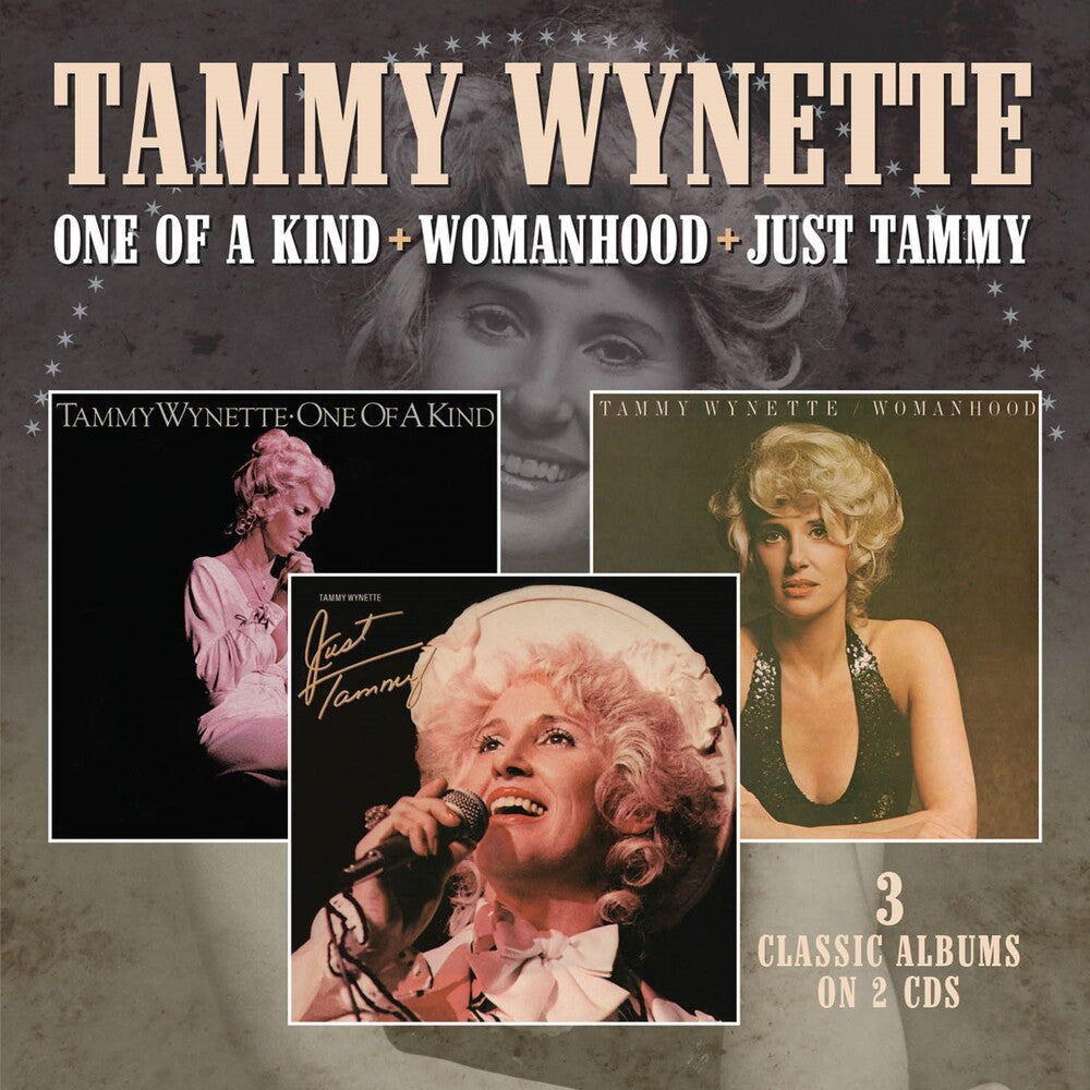 Tammy Wynette - One Of A Kind / Womanhood / Just Tammy [CD]
