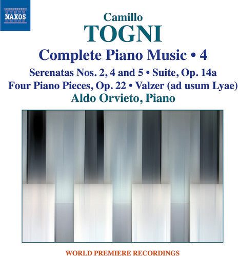Togni / Orvieto - Complete Piano Music 4 [CD]
