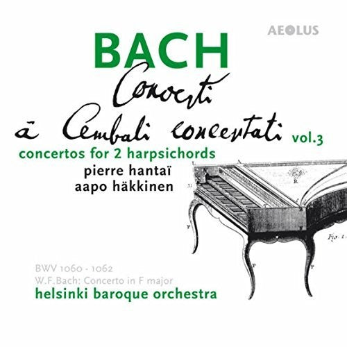 J Bach S / Hantai / Hakkinen - Concerti a Cembali Concertati 3 [CD]