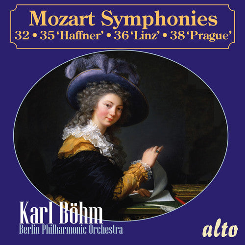 Karl Bohm / Berlin Philharmonic Orchestra - Mozart: Symphonies 32, 35 Haffner, 36 Linz and 38 Prague [CD]