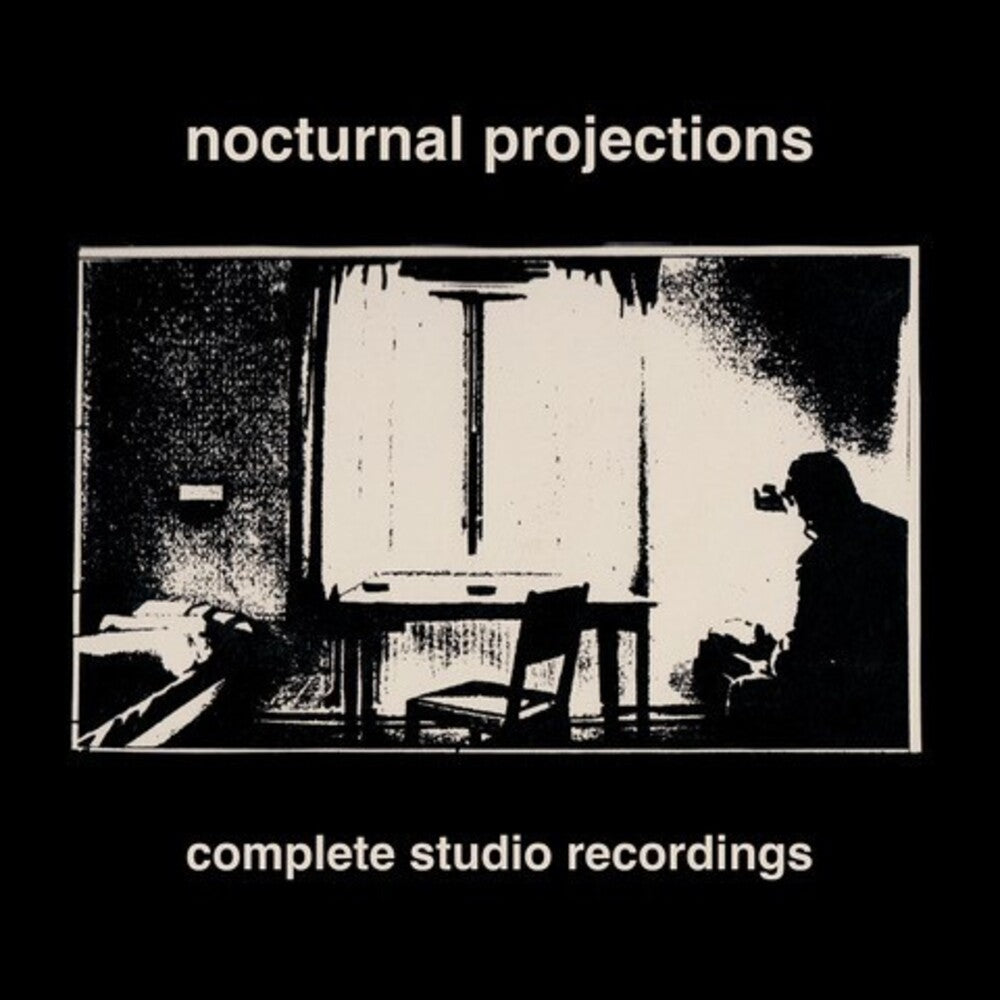 Nocturnal Projections - Complete Studio Recordings (Clear Red Vinyl) [LP] Vinyl Record