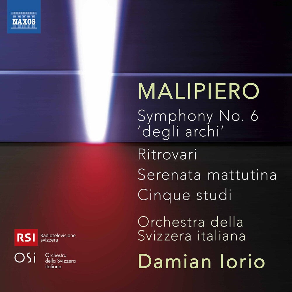 Malipiero / Iorio / Orch Della Svizzera Italiana - Symphony 6 [CD]