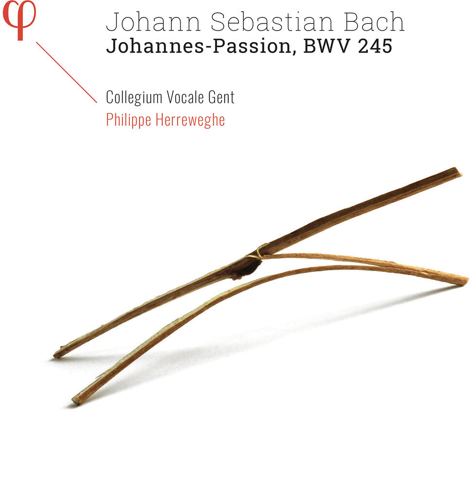 J Bach S / Collegium Vocale Gent / Herreweghe - Johannes-Passion 245 [CD]
