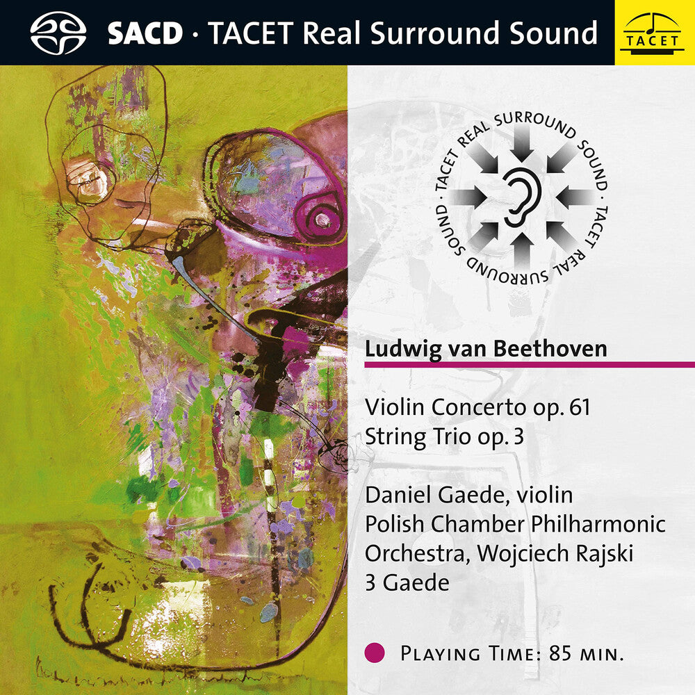Beethoven / Gaede / Rajski - Violin Concerto / String Trio [CD]
