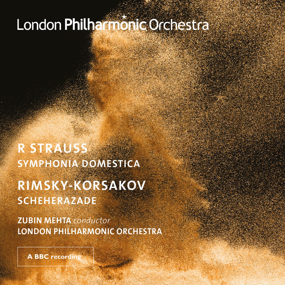 London Philharmonic Orchestra / Zubin Mehta - Strauss: Symphonia Domestica; Rimsky-Korsakov: Scheherazade [CD]