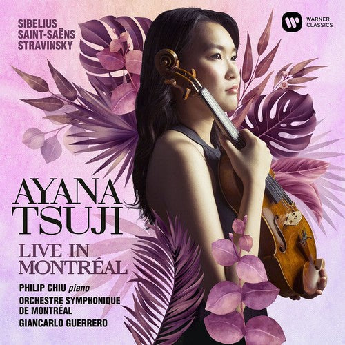 Ayana Tsuji / Chiu,Philip / Guerrero,Giancarlo - Sibelius: Violin Concerto Stravinsky: Duo Concertant Saint-Saens [CD]