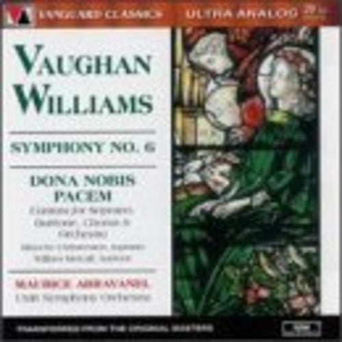 Maurice Abravanel / Utah Symphony Orchestra - Vaughan Williams Symphony No. 6 Dona Nobis Pacem [CD]