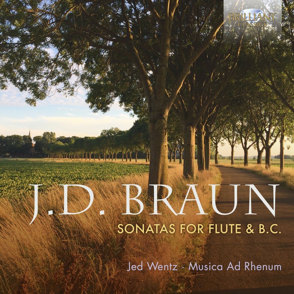 Braun / Musica Ad Rhenum / Wentz - Sonatas for Flute & B.C. [CD]