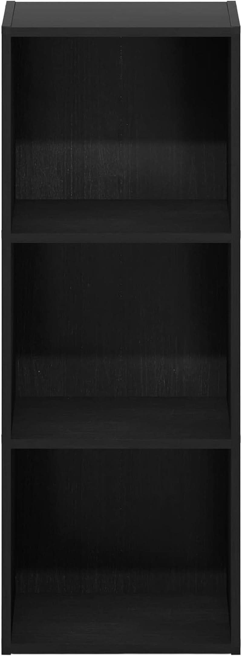 Pasir Open Shelf Bookcase Blackwood No Tool Assembly