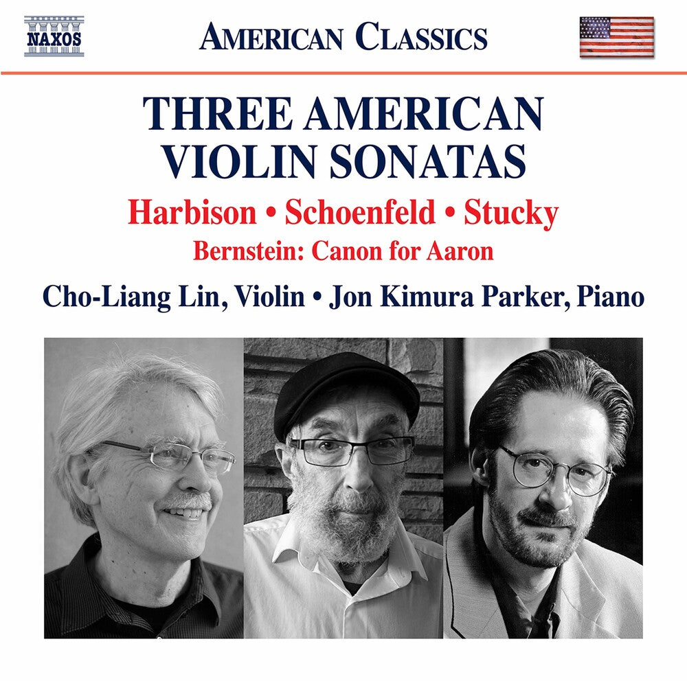 Lin / Harbison / Schoenfield - Three American Violin Sonatas [CD]