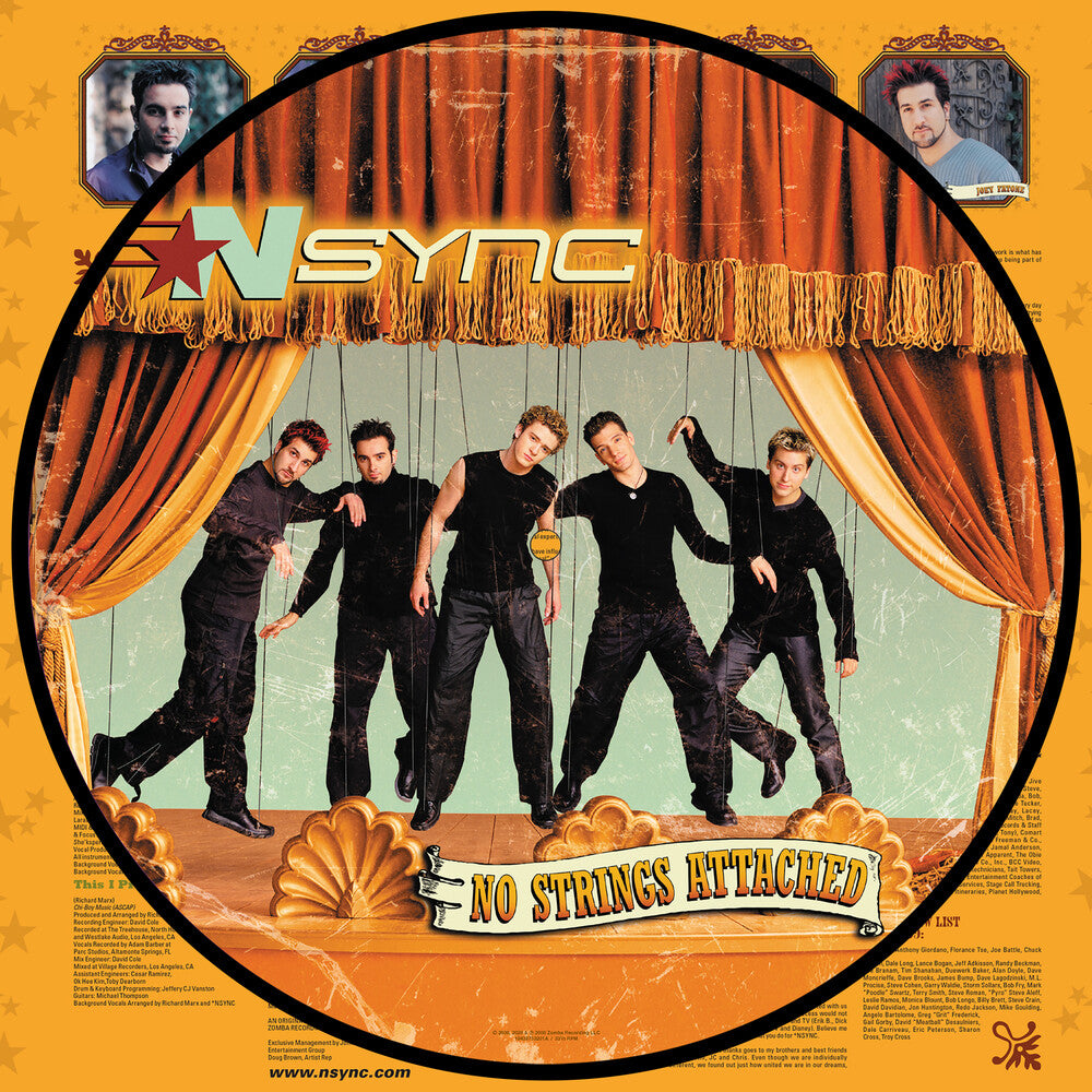 *NSYNC - No Strings Attached (20th Anniversary Edition) [Picture Disc LP] Vinyl Record