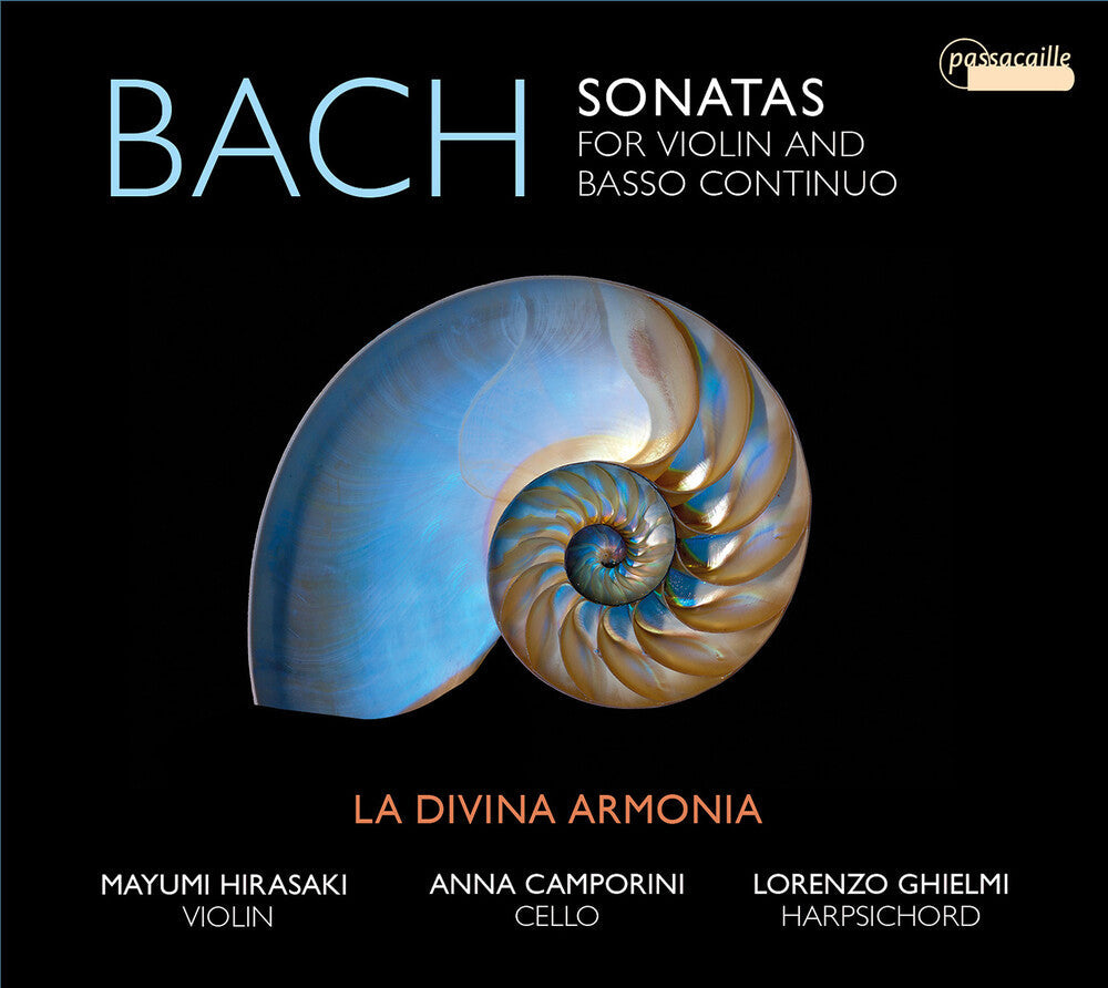 J Bach S / Divina Armonia - Sonatas for Violin & B.C. [CD]