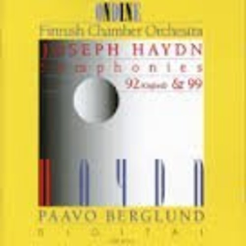 Berglund - Symphonies 92 & 99 [CD]