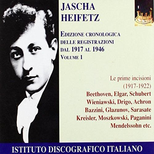 Heifetz, Jascha - Violin Recital: Heifetz Jasch [CD]