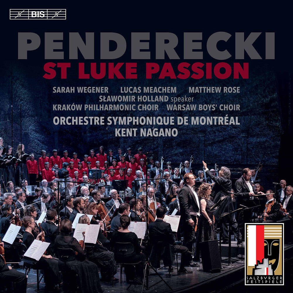 Penderecki / Wegener / Nagan - St Luke Passion (Live) [CD]