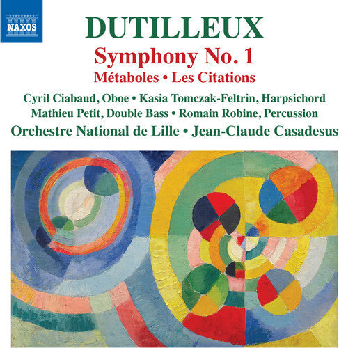 Orchestre National De Lille - Symphony 1 / Metaboles / Les Citations [CD]