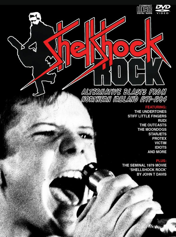 Shellshock Rock Alternative Blasts From Northern - Shellshock Rock: Alternative Blasts From Northern Ireland 1977-1984 / Various (3CD + DVD) [CD]