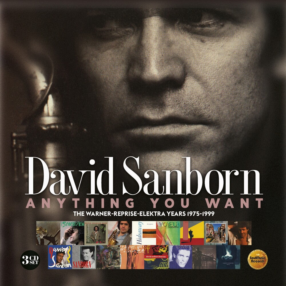 David Sanborn - Anything You Want: Warner / Reprise / Elektra Years (1975-1999) [CD]