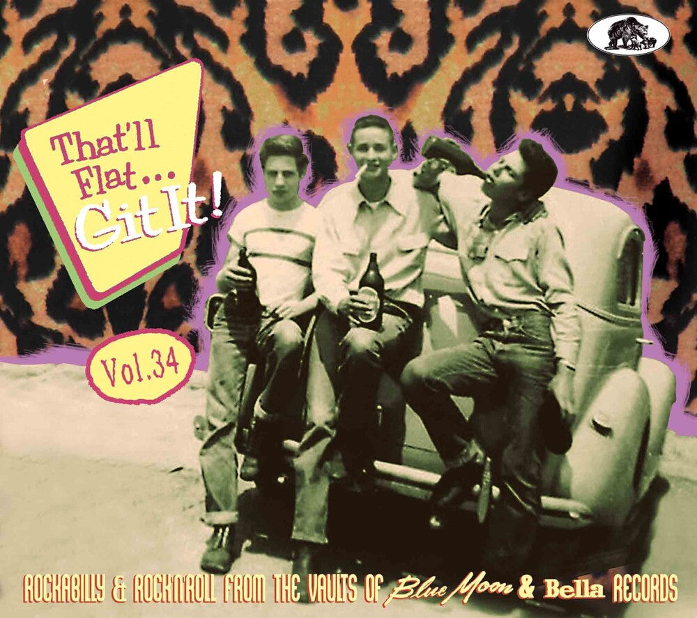 Thatll Flat Git It Vol 34 Rockabilly / Various - That'll Flat Git It Vol. 34: Rockabilly And Rock 'n' Roll From The   Vaults (Various Artists) [CD]