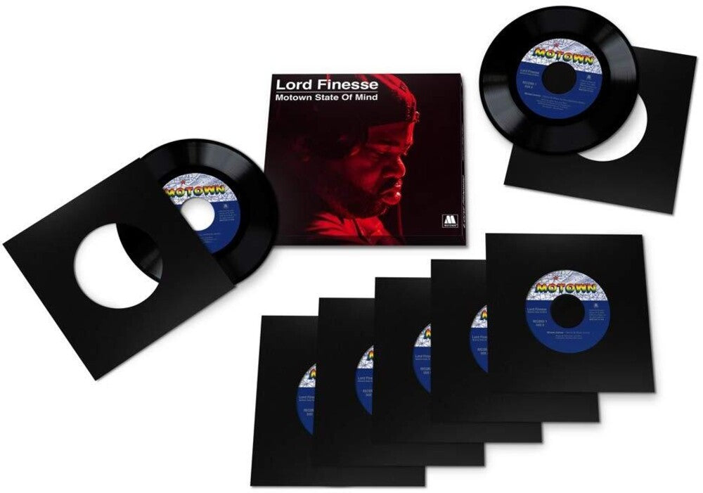 Lord Finesse Presents Motown State Of Mind Remix - Lord Finesse Presents: Motown State Of Mind (Various Artists) [7" Vinyl]
