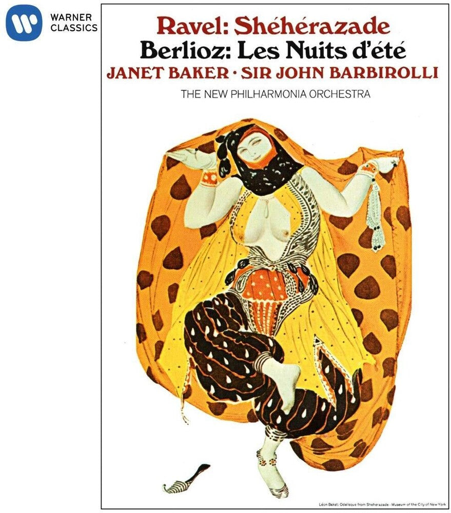 Janet Baker / Barbirolli,John - Berlioz: Les Nuits d'ete - Ravel: Sheherazade [CD]