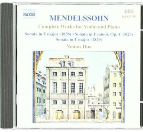 Nomos Duo - Complete Works for Violin & Piano [CD]