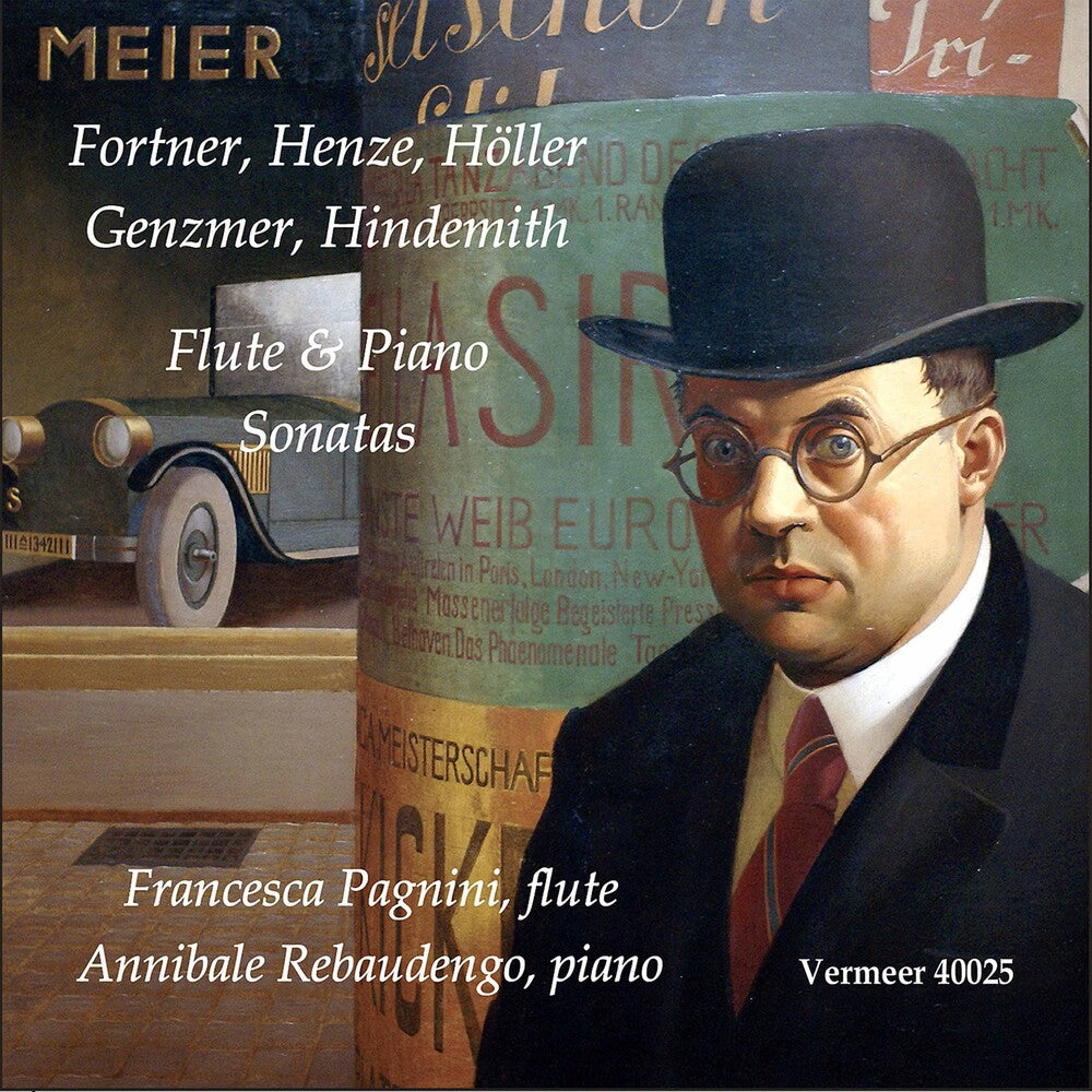 Fortner / Pagnini / Rebaudengo - Flute & Piano Sonatas [CD]