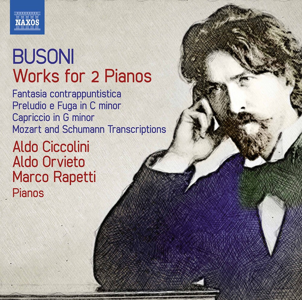 Busoni / Ciccolini / Rapetti - Works for 2 Pianos [CD]