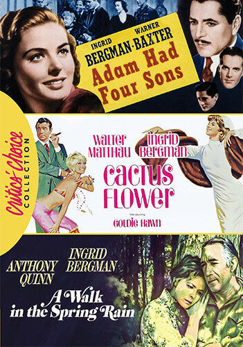 Ingrid Bergman Romance Triple Feature Dvd - Ingrid Bergman Romance Triple Feature Dvd - DVD