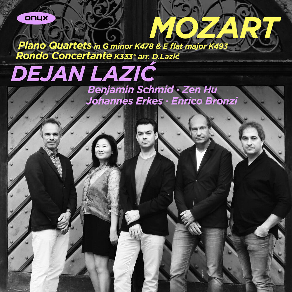 Dejan Lazic - Mozart: Piano Quartets Nos. 1 & 2 [CD]