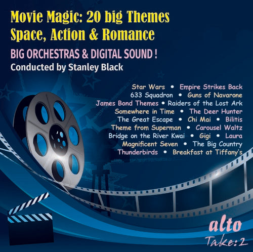 Stanley Black - Movie Magic: 20 Big Themes Space Action & Romance [CD]