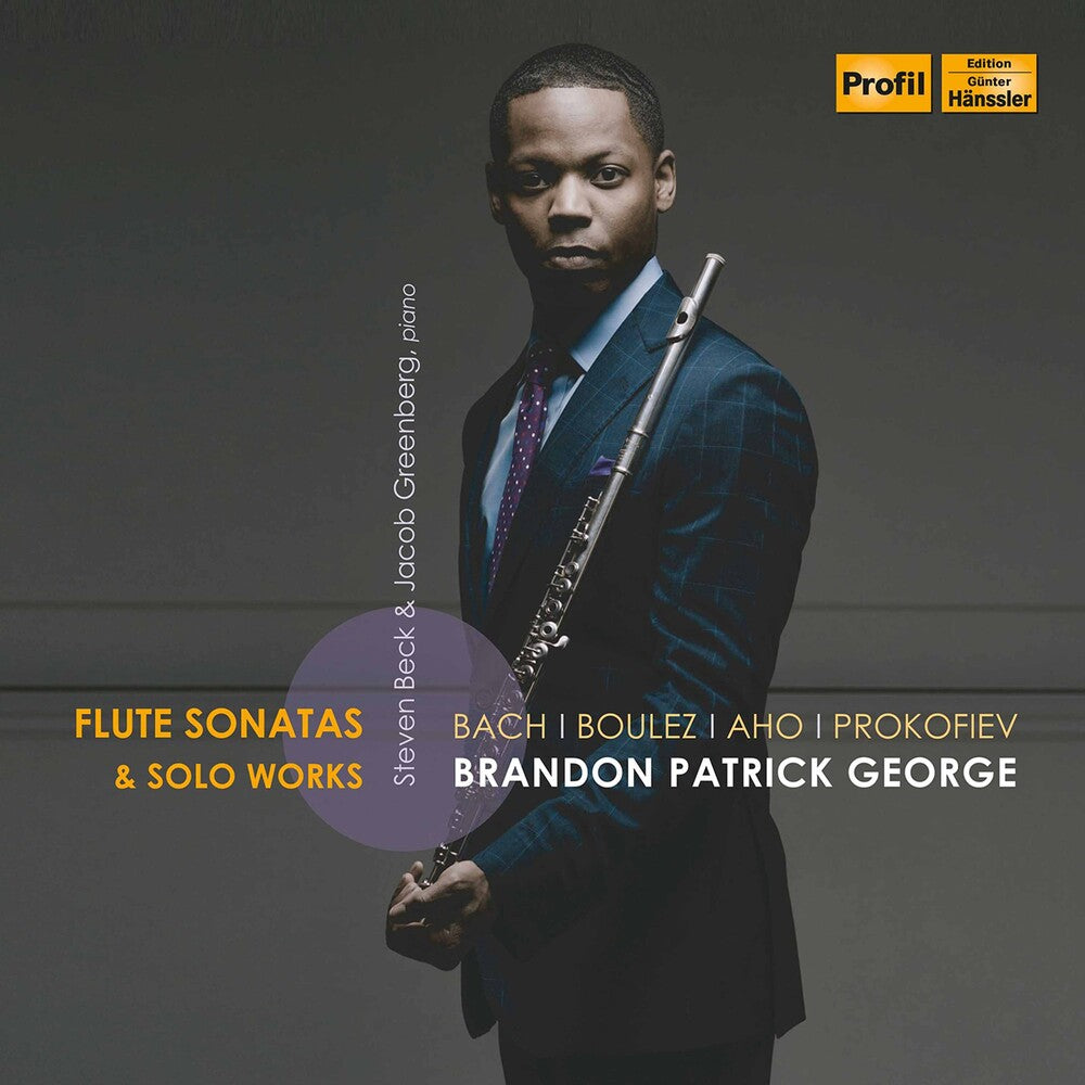 Aho / George / Greenberg - Flute Sonatas & Solo Works [CD]