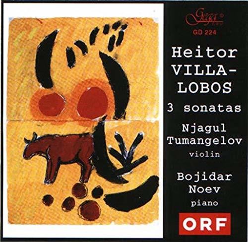 Villa-Lobos / Noev / Tumangelov - 3 Sonatas For Violin & Piano [CD]