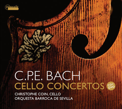 C Bach PE / Onofri - Cello Concertos [CD]